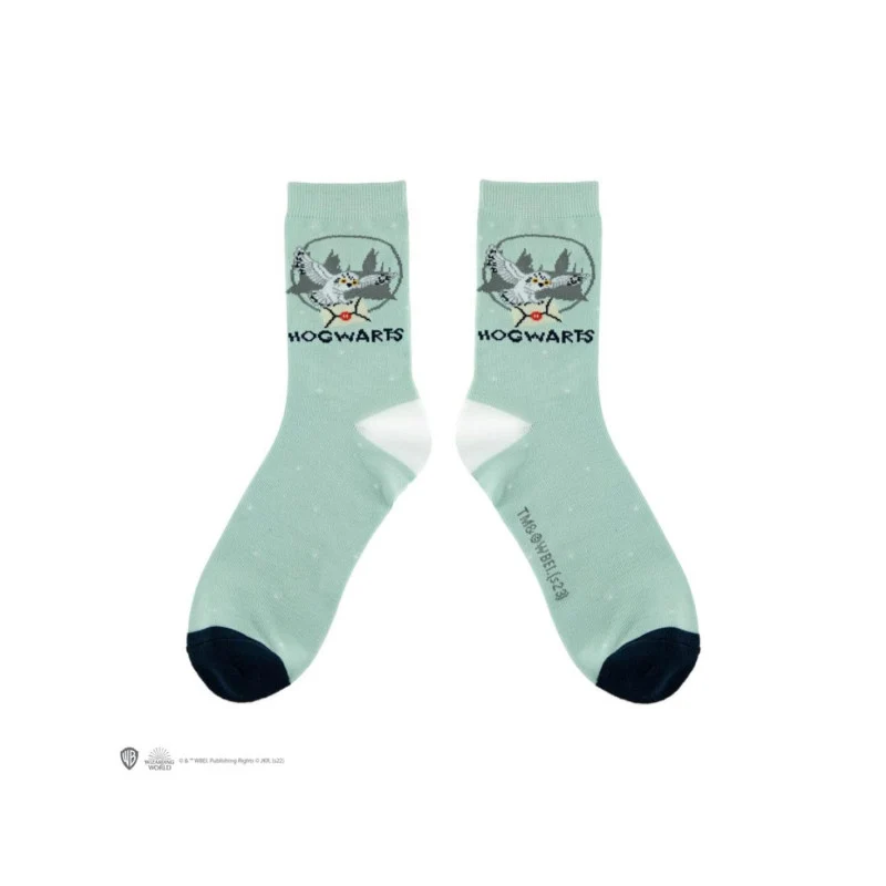 Set 3 Pares de Calcetines Hedwig - Harry Potter