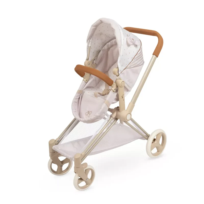 Coche de Muñecas 3x1 Plegable con Capazo y Silla