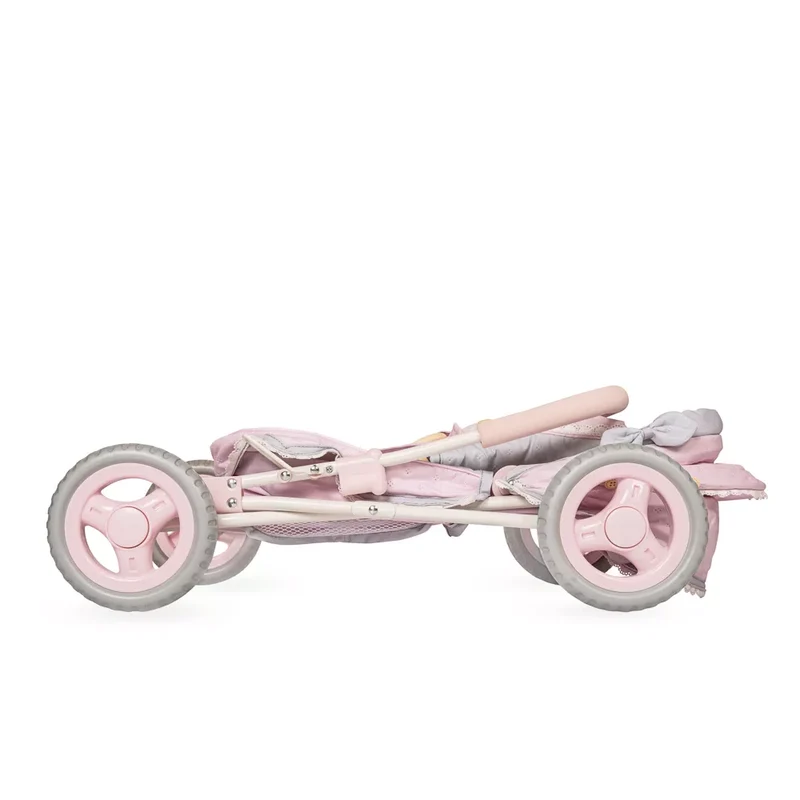Coche de Muñecas Plegable con Sombrilla y Bolso De cuevas