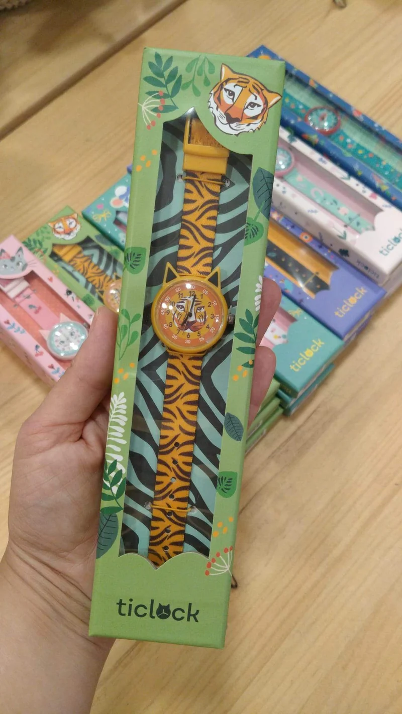 Reloj Tigre · DJECO