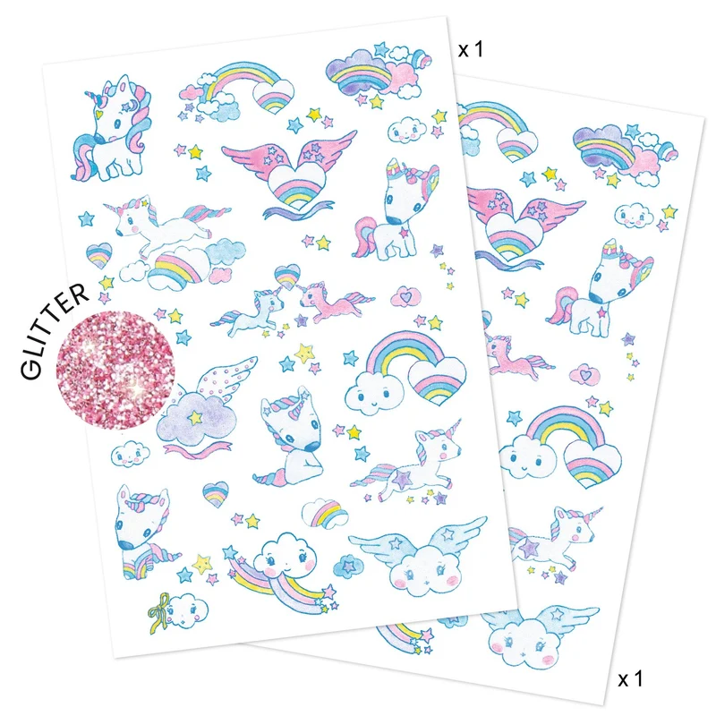 Tatuajes Unicornios · DJECO