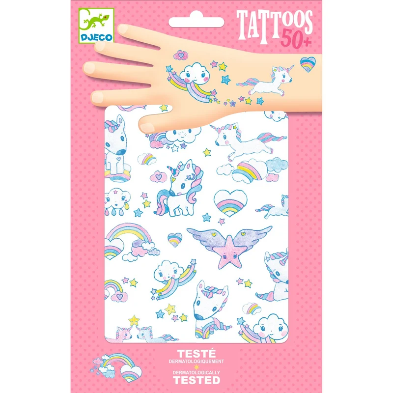 Tatuajes Unicornios · DJECO