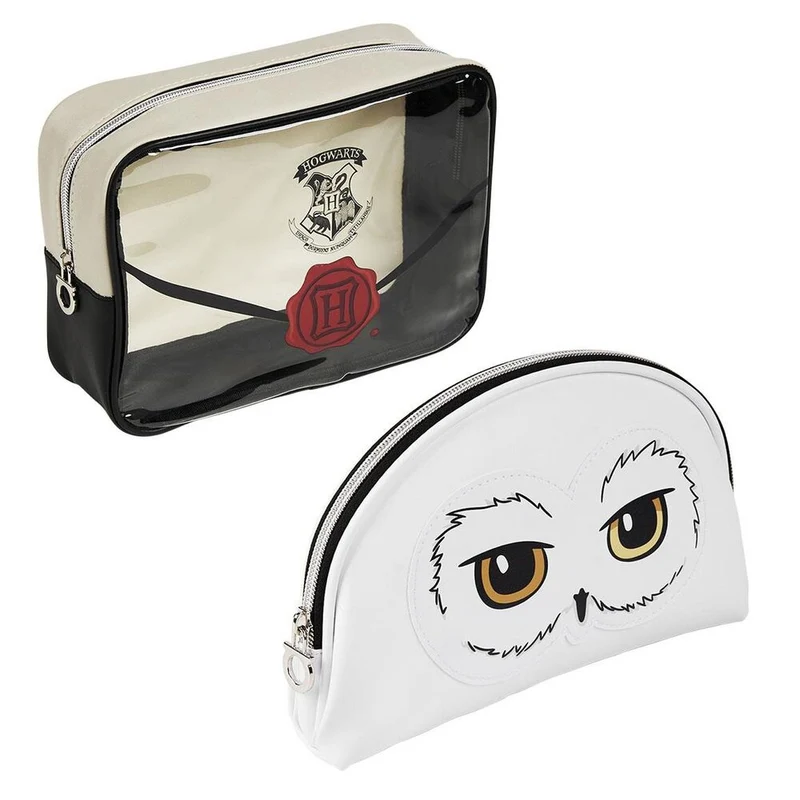 Set 2 Neceseres Carta y Hedwig - Harry Potter