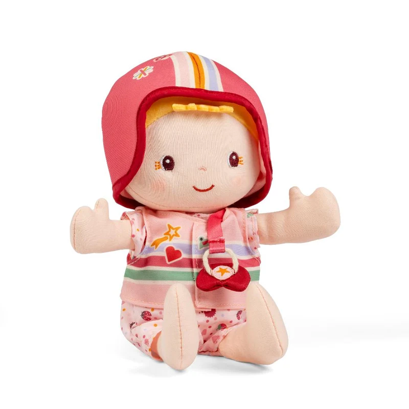 Lena muñeca y asiento de bicicleta · Lilliputiens