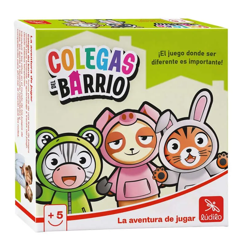 Colegas del Barrio - Juego de mesa - Ludilo - 2-5 jugadores - 5+ años - 10 min
