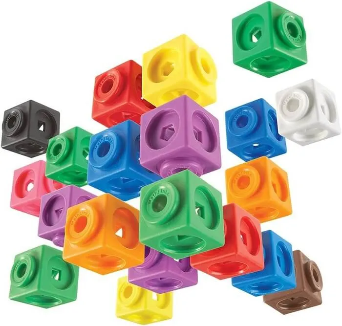 JUEGO SET DE 100 CUBOS MATHLINK | Learning Resources
