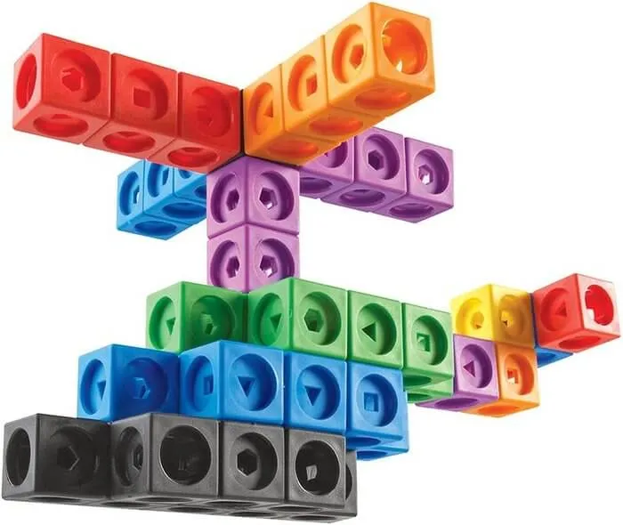 JUEGO SET DE 100 CUBOS MATHLINK | Learning Resources