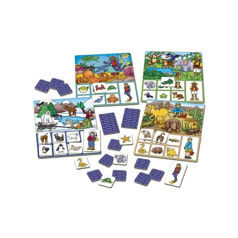 Where do I live? - Juego de mesa - Orchard Toys - 2-4 jugadores - 3+ años
