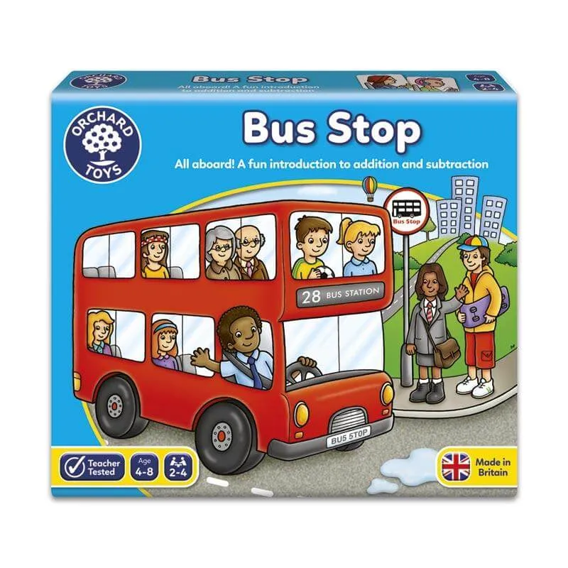 Bus Stop - Juego de mesa - Orchard Toys - 2-4 jugadores - 4+ años - 15-20 min