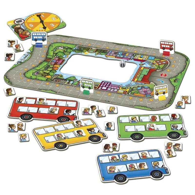 Bus Stop - Juego de mesa - Orchard Toys - 2-4 jugadores - 4+ años - 15-20 min
