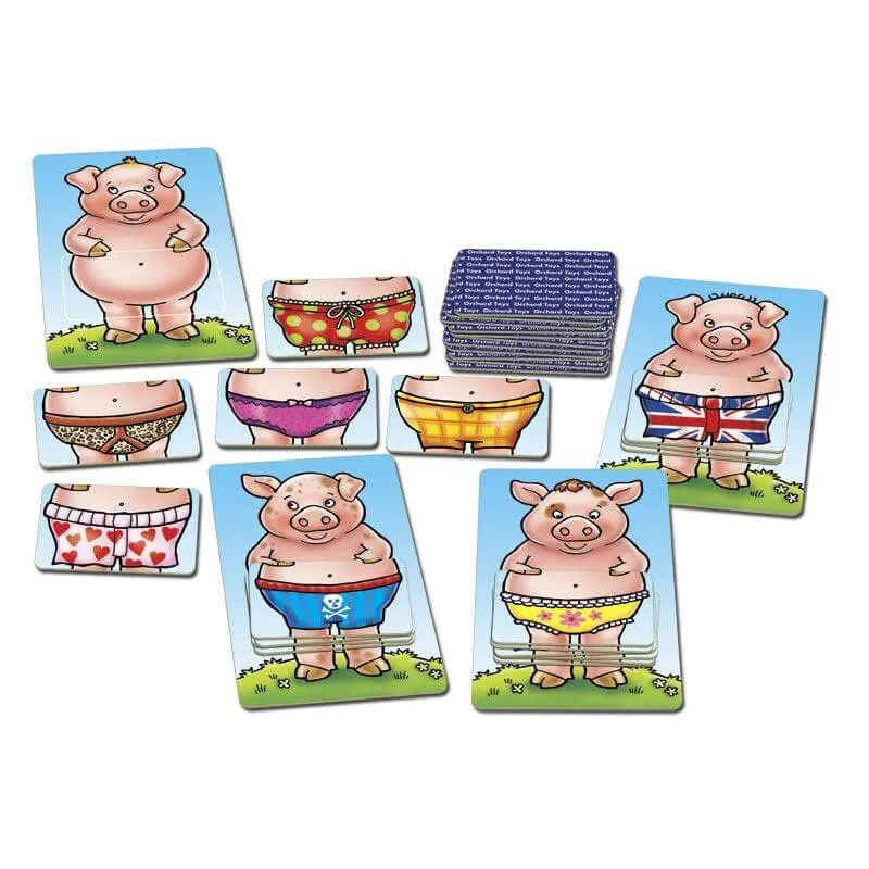 Pig in Pants - Juego de mesa - Orchard Toys - 2-4 jugadores - 4+ años - 10 min