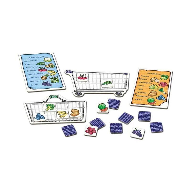 Ampliación Shopping List Frutas y Verduras - Juego de mesa - Orchard Toys - 1-4 jugadores - 3+ años