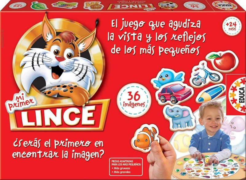 Mi Primer Lince - Juego de mesa - Educa - 2+ años