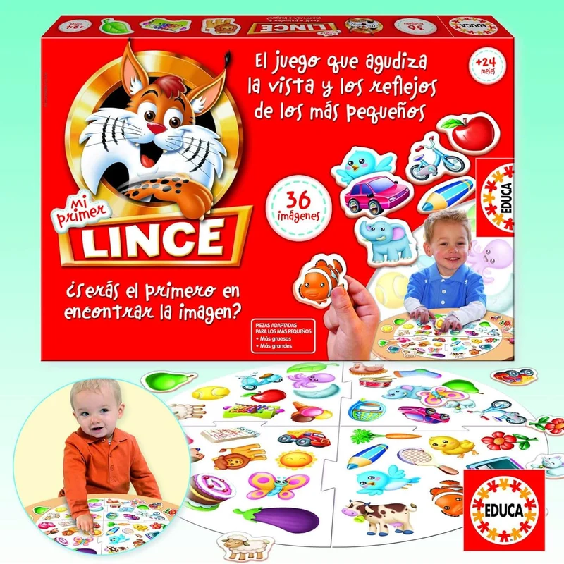 Mi Primer Lince - Juego de mesa - Educa - 2+ años