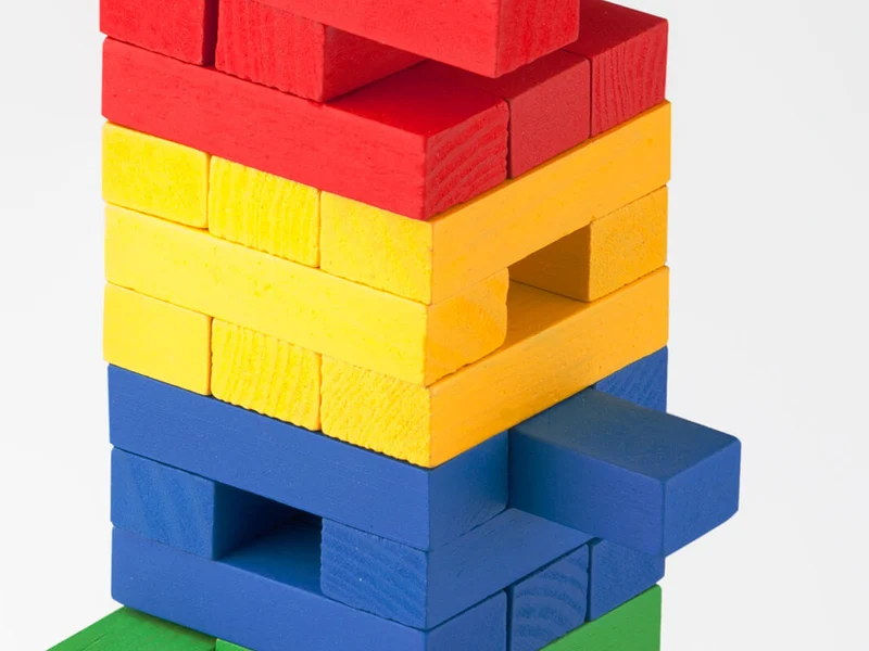 Block & Block Colores - Juego de mesa - Cayro - 2-8 jugadores - 5+ años