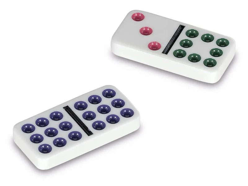 DOMINÓ COLORES DOBLE 9 - Juego de mesa - Cayro - 2-6 jugadores - 6+ años - 10-30 min