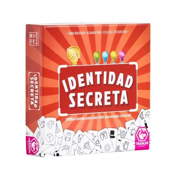 Identidad Secreta - Juego de mesa - Tranjis - 3-8 jugadores - 10+ años - 30 min