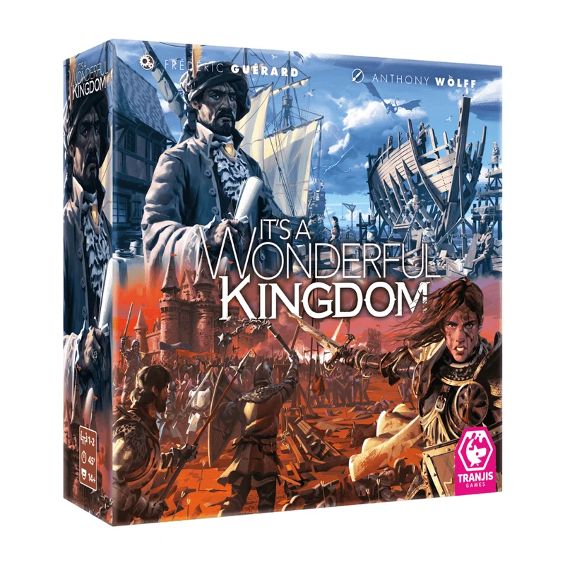 It’s a Wonderful Kingdom - Juego de mesa - Tranjis - 1-2 jugadores - 14+ años - 45 min