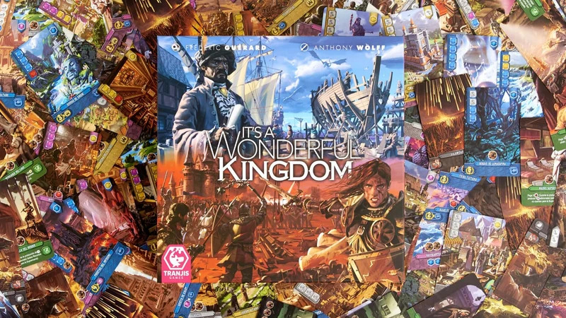 It’s a Wonderful Kingdom - Juego de mesa - Tranjis - 1-2 jugadores - 14+ años - 45 min