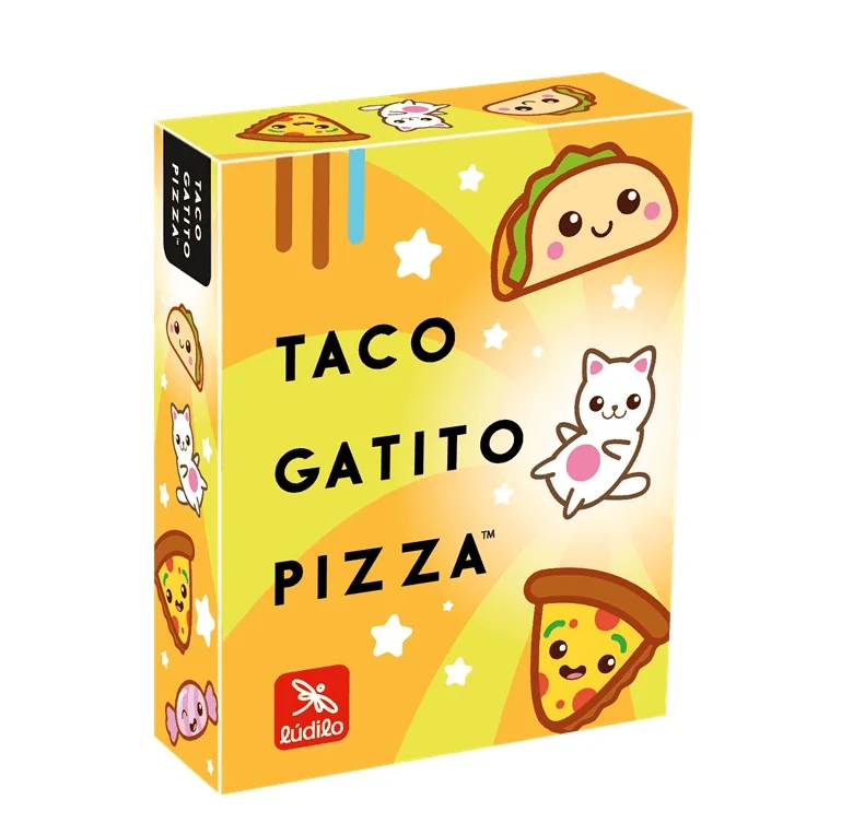 Taco Gatito Pizza - Juego de mesa - Ludilo - 2-6 jugadores - 4+ años - 15 min