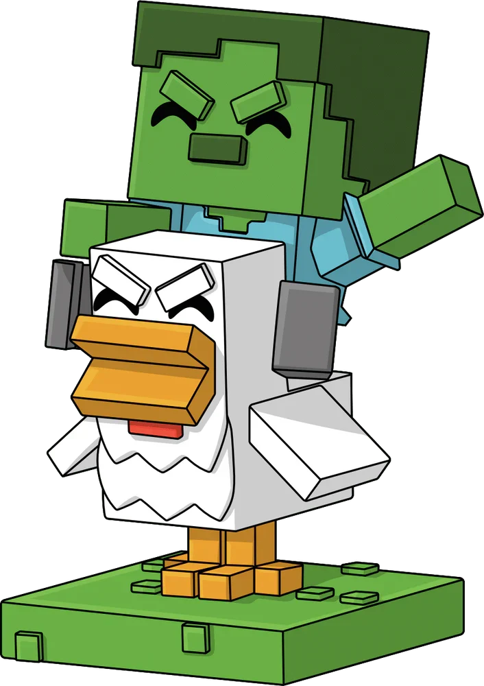 Youtooz Games: Minecraft - Chicken Jockey