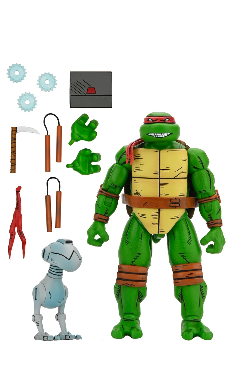 NECA Figura de Accion: TMNT Tortugas Ninja Mirage Comics - Miguel Angel 7 Pulgadas