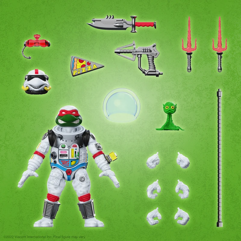 Super7 Ultimates: TMNT Tortugas Ninja - Rafael Cadete Espacial