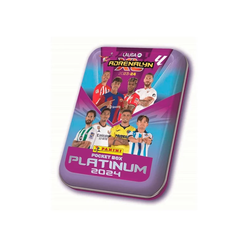 Pocket Box Adrenalyn XL Liga 2024 de Panini