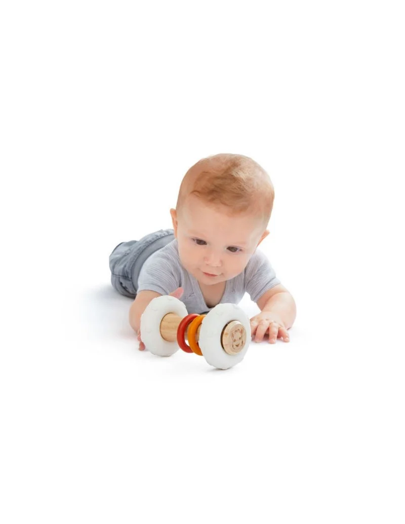 Tótem Hochet Caucho & Madera