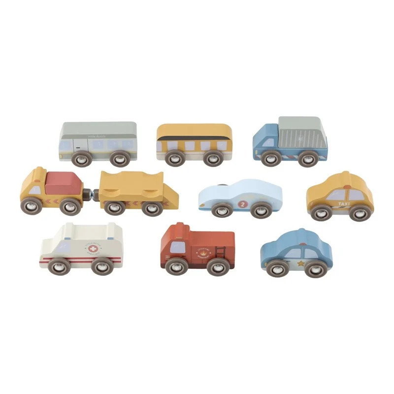 Set vehículos FSC · Little Dutch