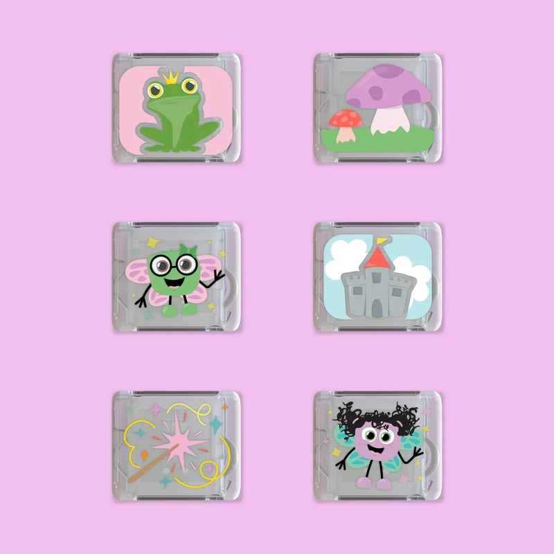GloPals Set regalo 6 cubos de luz Hadas