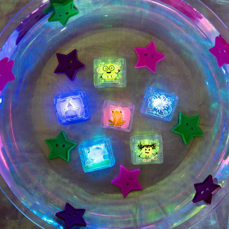 GloPals Set regalo 6 cubos de luz Hadas