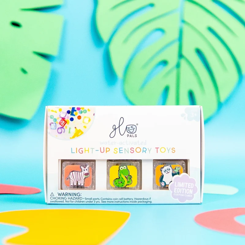 GloPals Set regalo Zoo 6 cubos de luz Zoo