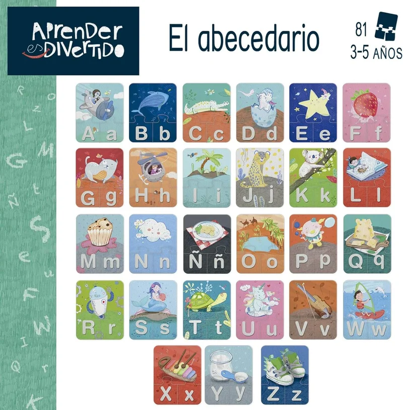 El Abecedario | Juego educativo | Desde 3 años | Educa