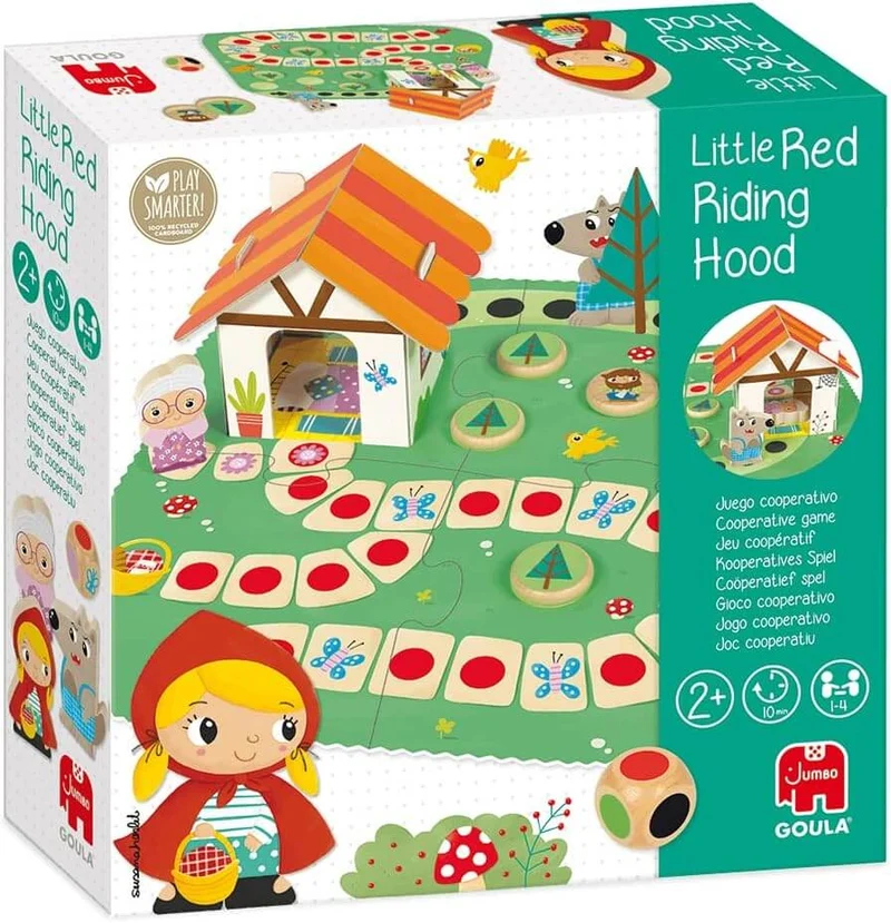 Caperucita Roja - Juego de mesa - Goula - 1-4 jugadores - 2+ años - 15-20 min