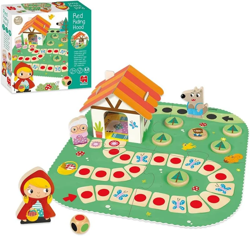 Caperucita Roja - Juego de mesa - Goula - 1-4 jugadores - 2+ años - 15-20 min