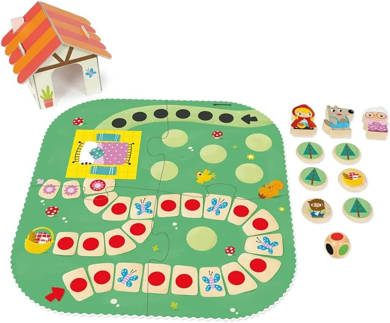Caperucita Roja - Juego de mesa - Goula - 1-4 jugadores - 2+ años - 15-20 min