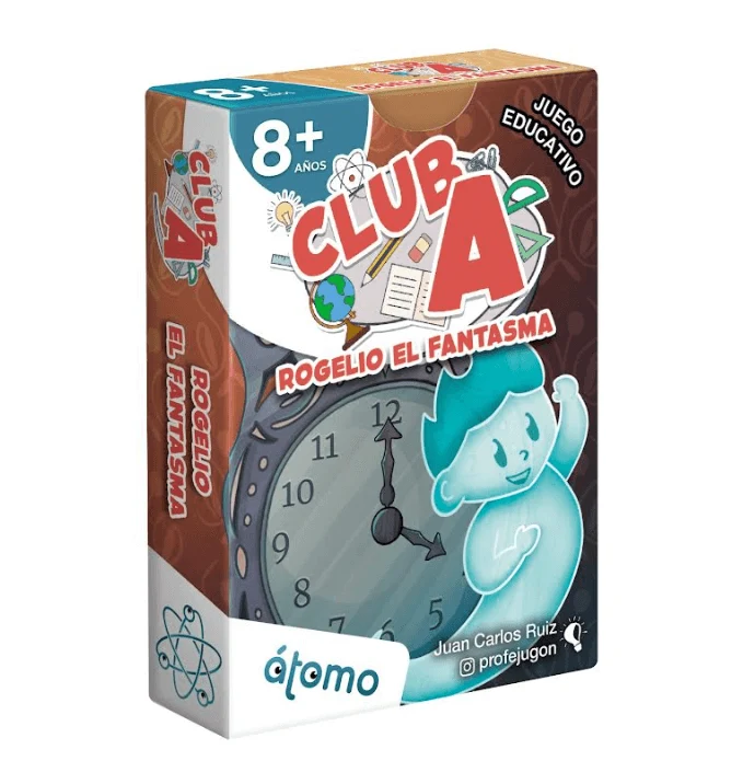 Rogelio el Fantasma Club A - Juego de mesa - Atomo - 1-3 jugadores - 8+ años - 10 min