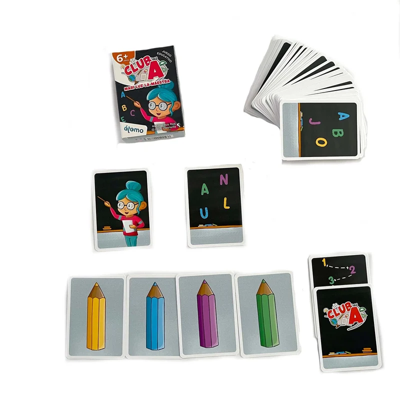 Mari Luz la Maestra Club A - Juego de mesa - Atomo - 1-3 jugadores - 6+ años - 10 min