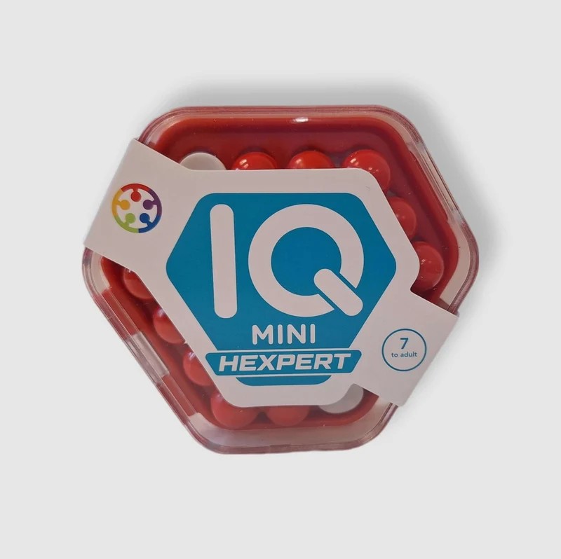 IQ Mini Hexpert Rojo - Juego de mesa - SmartGames - 1 jugador - 7+ años - 10 min
