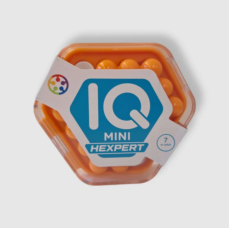 IQ Mini Hexpert Naranja - Juego de mesa - SmartGames - 1 jugador - 7+ años - 10 min