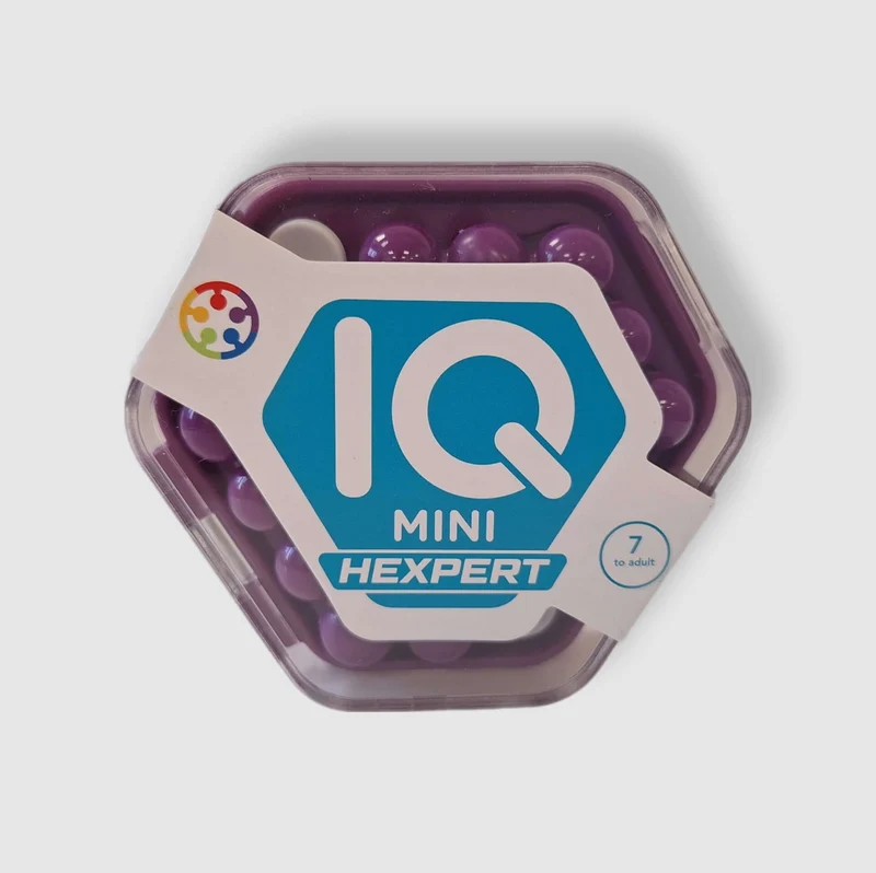 IQ Mini Hexpert Morado - Juego de mesa - SmartGames - 1 jugador - 7+ años - 10 min