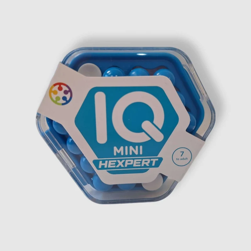 IQ Mini Hexpert Azul - Juego de mesa - SmartGames - 1 jugador - 7+ años - 10 min