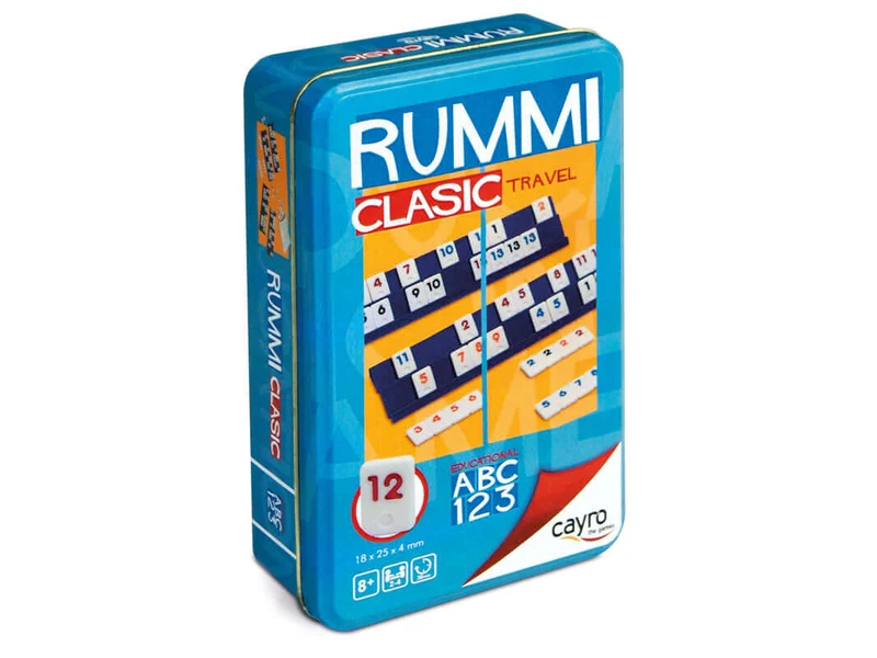 Rummi Travel Juego - Juego de mesa - Cayro - 2-4 jugadores - 8+ años - 30 min
