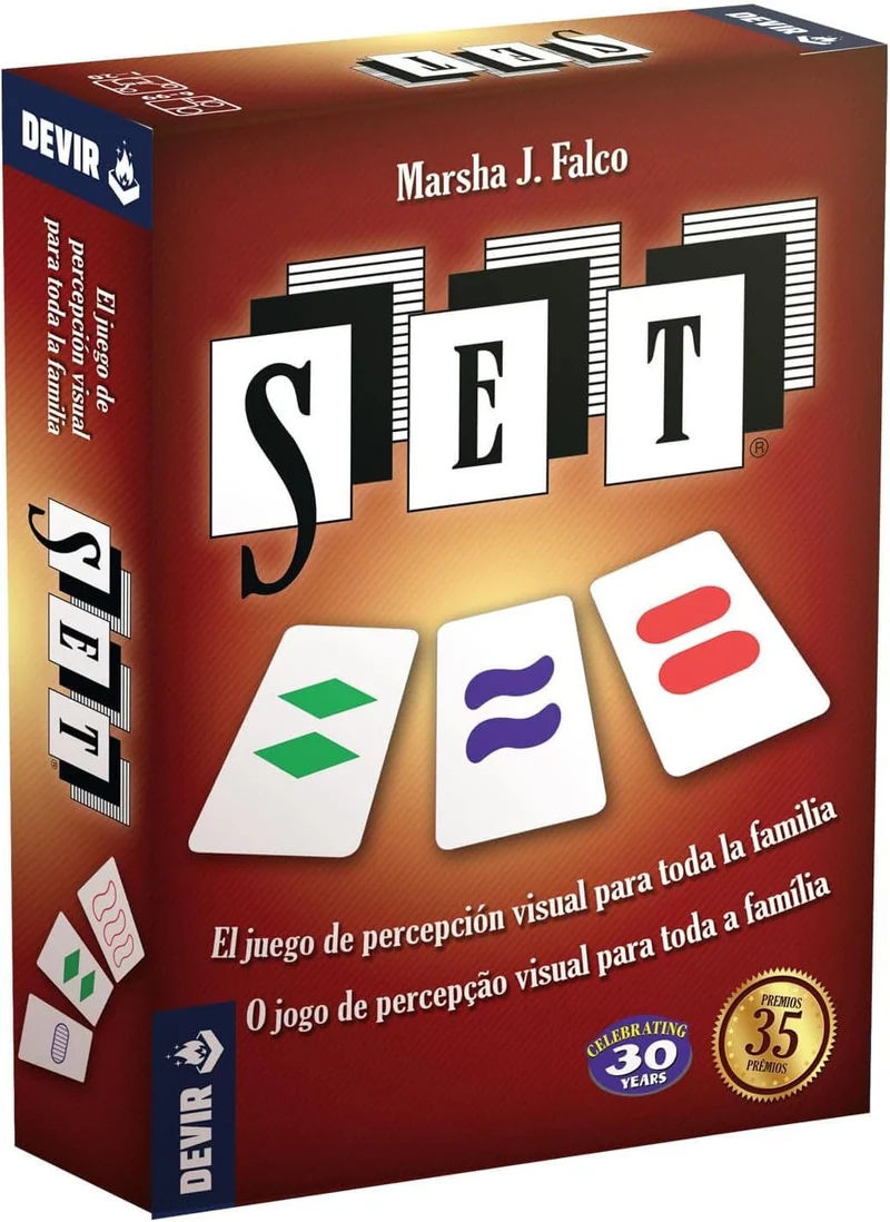 SET - Juego de mesa - Devir - 1-20 jugadores - 6+ años - 20 min