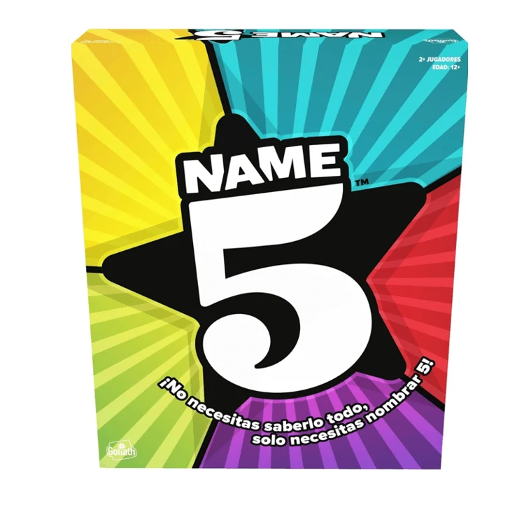 Name 5 - Juego de mesa - Goliath - 2 jugadores - 12+ años