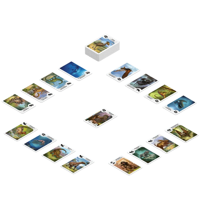 Cardline Dinosaurios - Juego de mesa - Monolith - 2-8 jugadores - 7+ años - 15 min