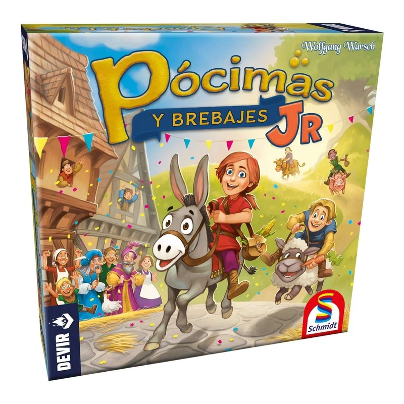 Pócimas y brebajes Junior - Juego de mesa - Devir - 2-4 jugadores - 6+ años - 30 min