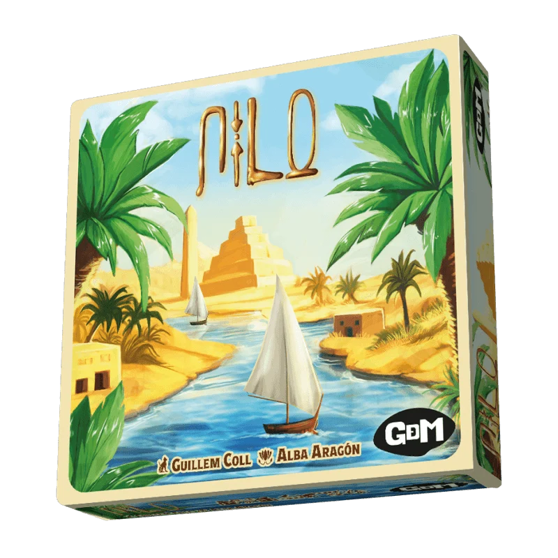 Nilo - Juego de mesa - GDM Games - 2-4 jugadores - 10+ años - 30 min