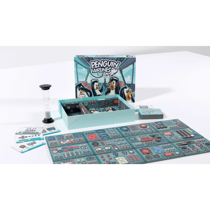 Penguin Airline - Juego de mesa - Perro Loko - Desde 9 o más años